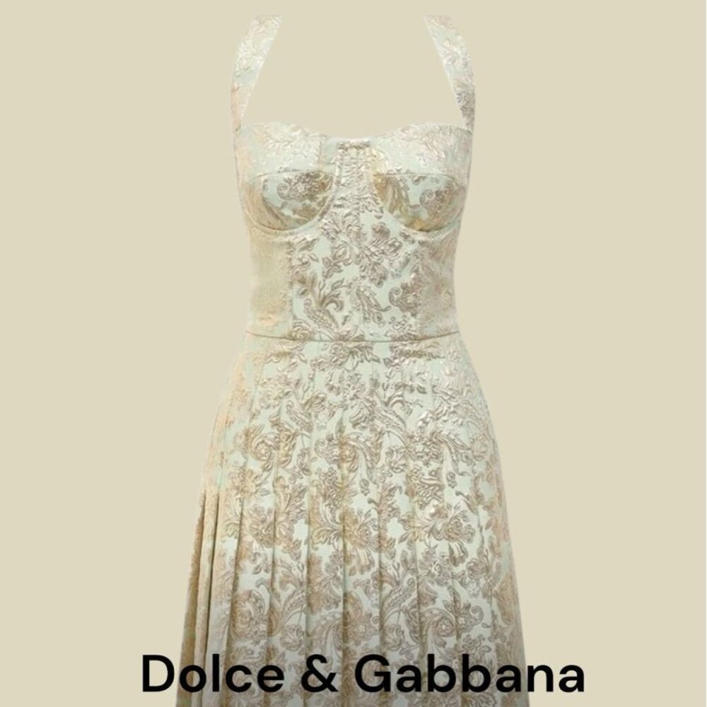 Dolce & Gabbana Brocade Dress